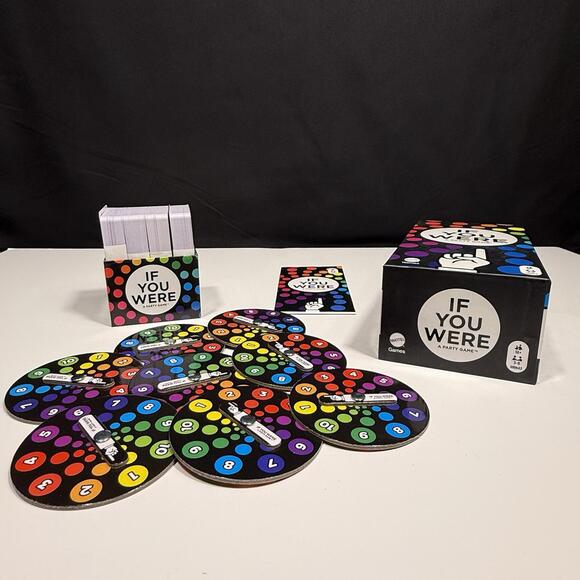 Mattel If You Were Party Game for Adults with Questions & Finger Voting - Picture 7 of 8